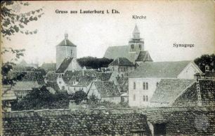 France, Synagogue in Lauterbourg
